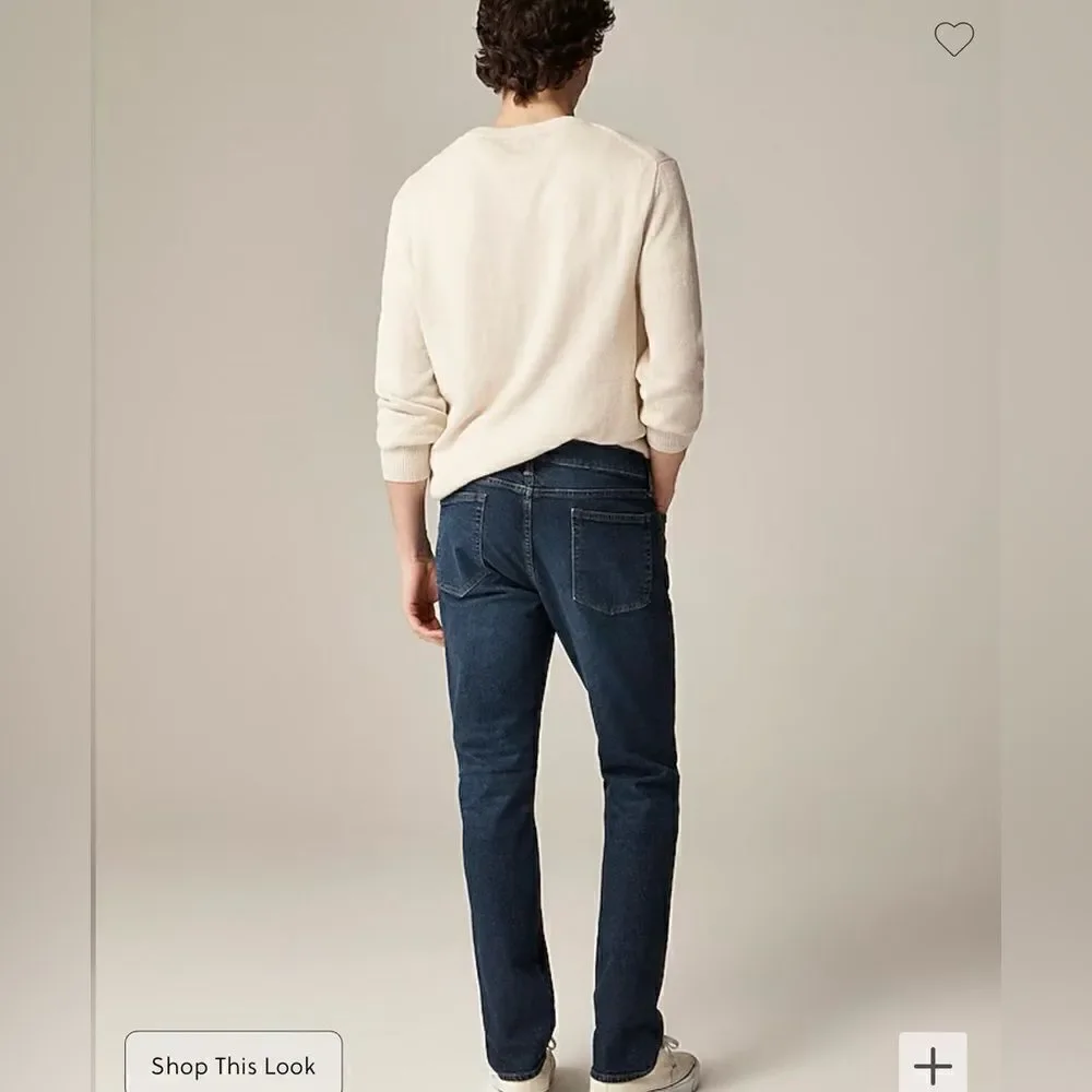J.Crew 484 Slim-fit stretch jean in one-year wash